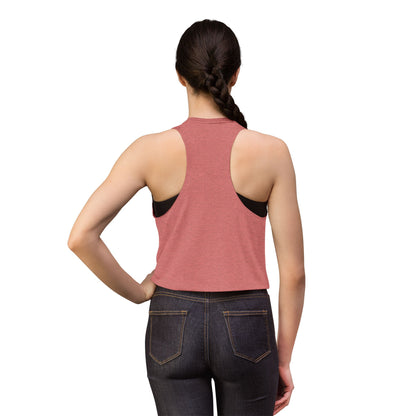 Owl Moon Crop Top — Vintage Night Owl Graphic Women's Crop Tank