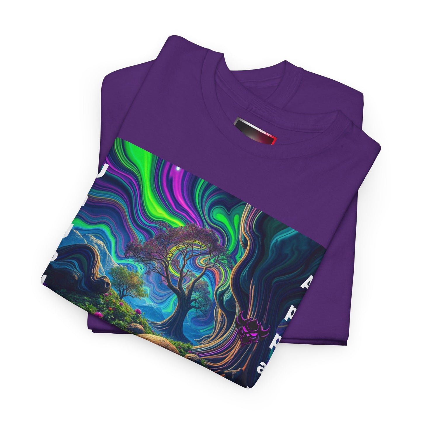 Ungodly Apparel Unisex Heavy Cotton Tee - Vibrant Nature Design