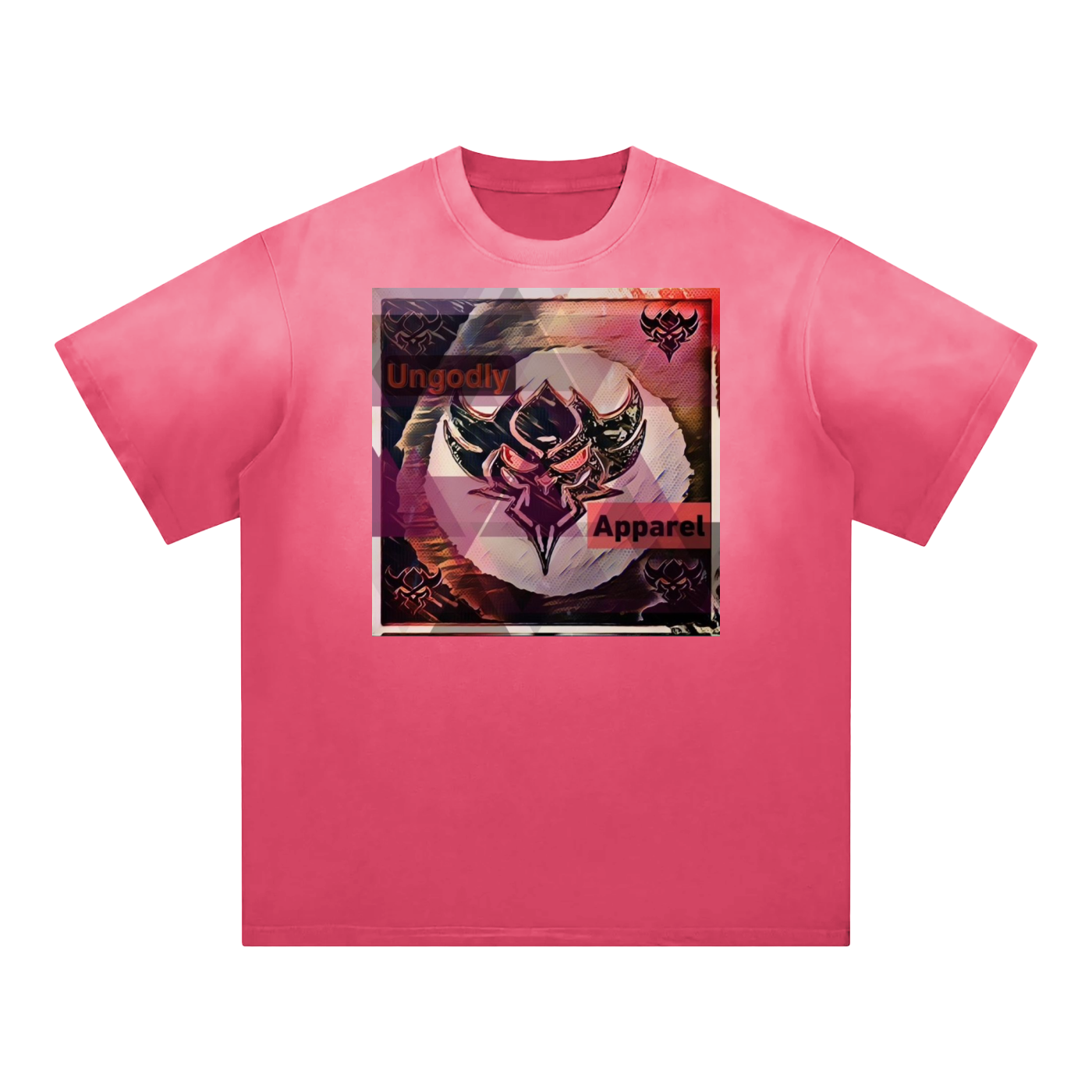 "Ungodly Apparel Logo" Sunfade Edge Gradient T-Shirt