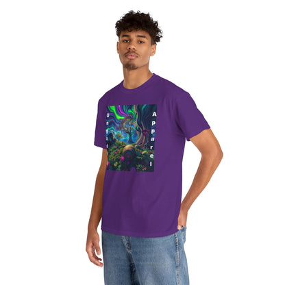 Ungodly Apparel Unisex Heavy Cotton Tee - Vibrant Nature Design