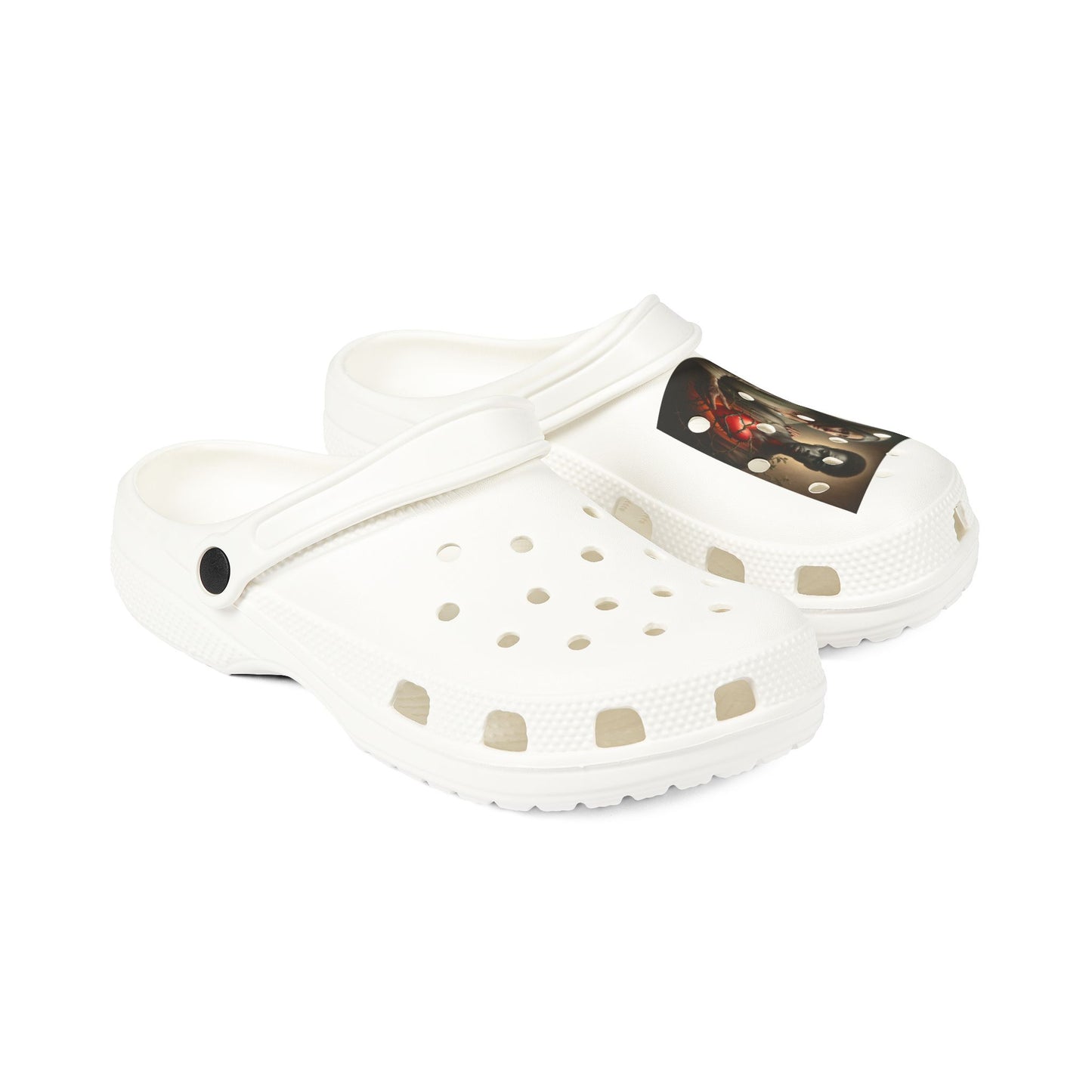 Artistic EVA Foam Rubber Clogs - Unique Comfort Shoes with Vibrant Designs