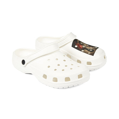 Artistic EVA Foam Rubber Clogs - Unique Comfort Shoes with Vibrant Designs