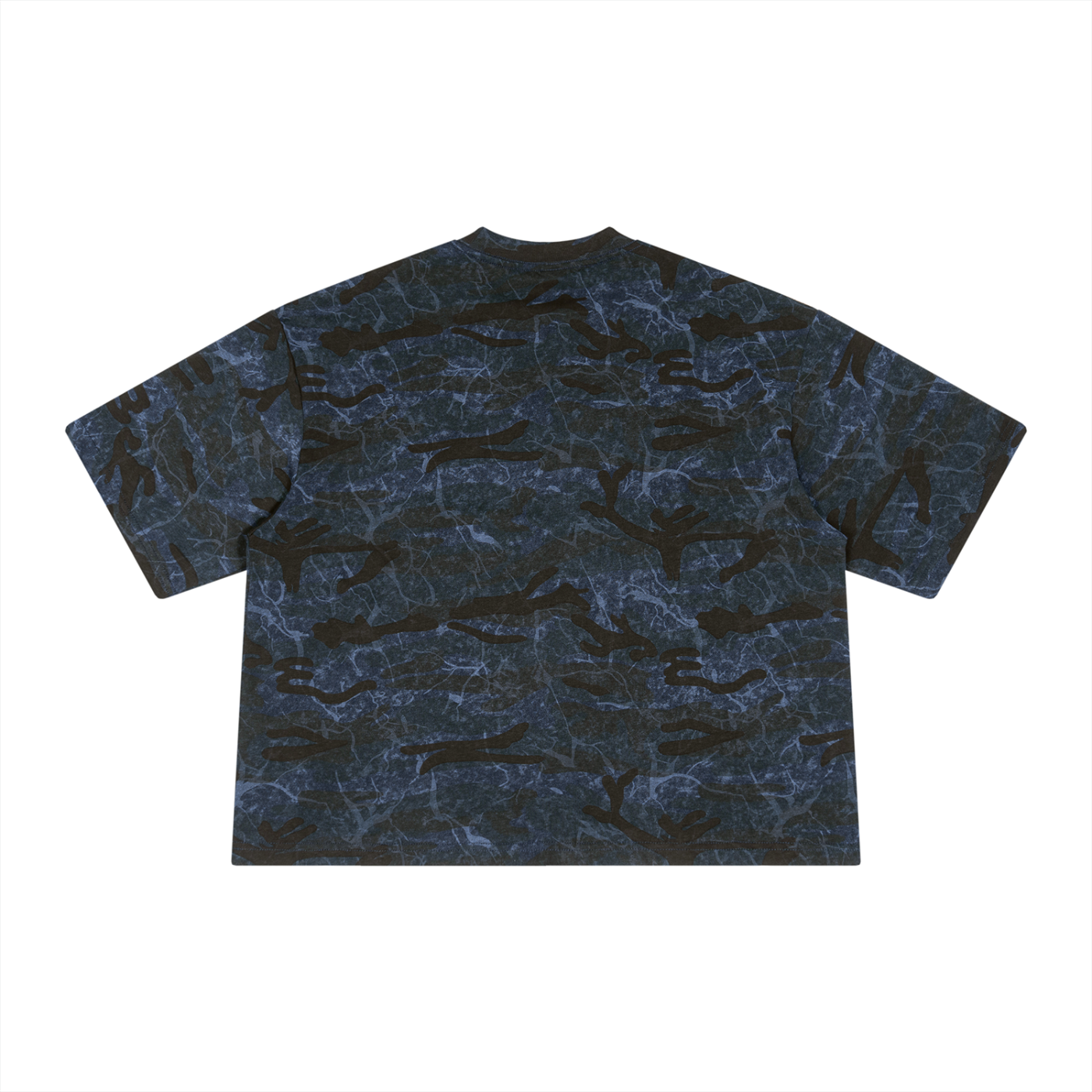 Ungodly Pinups Unisex Boxy Camo Print T-Shirt