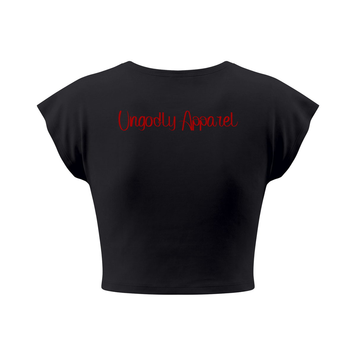 Women's Slim Crop T-Shirt "Villain Era"