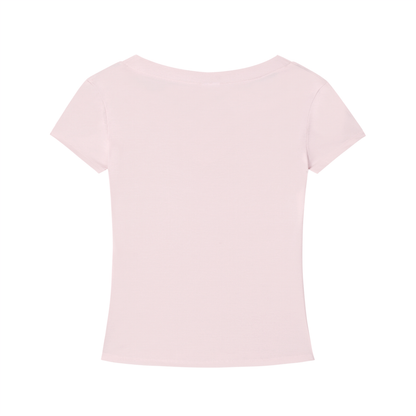"Vertical Ungodly Apparel"Tencel Slim Fit V-Neck T-Shirt