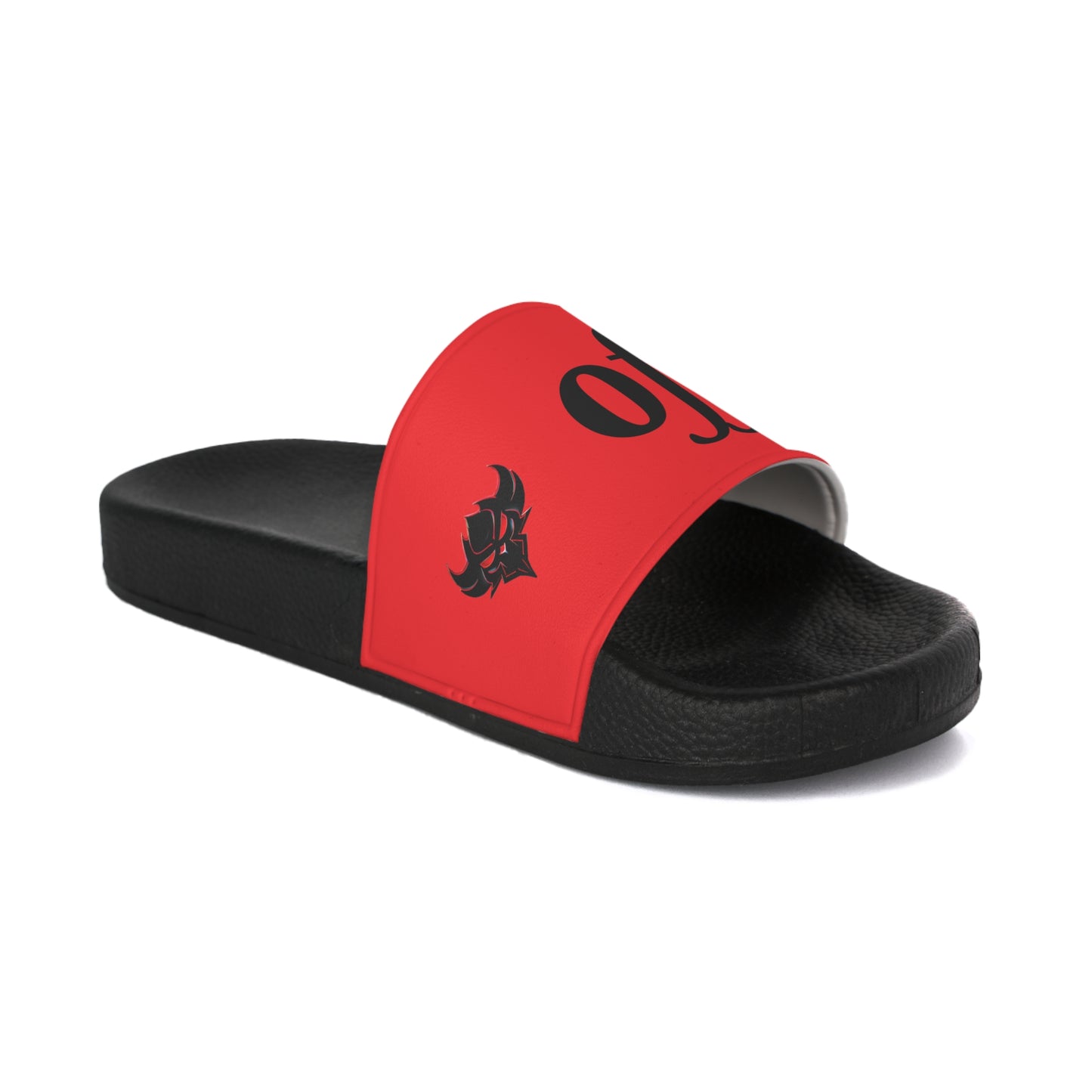 "Fuck Off" Men's Slide Sandals with Bold Design - Perfect for Summer Fun!