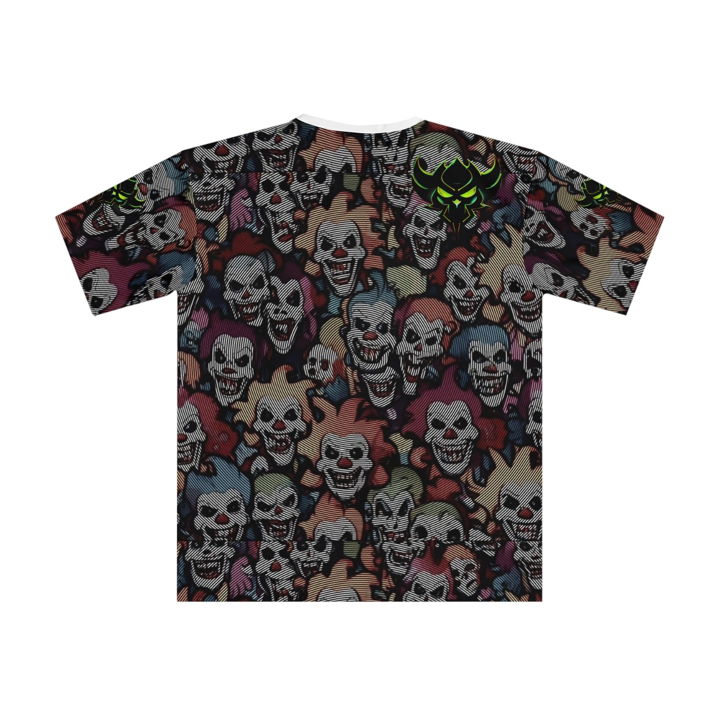 Gothic Clown Graphic T-Shirt for Horror Lovers