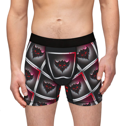 "Ungodly Apparel" Logo, Men's Boxers with Bold Graphic Design - Perfect for Comfort and Style