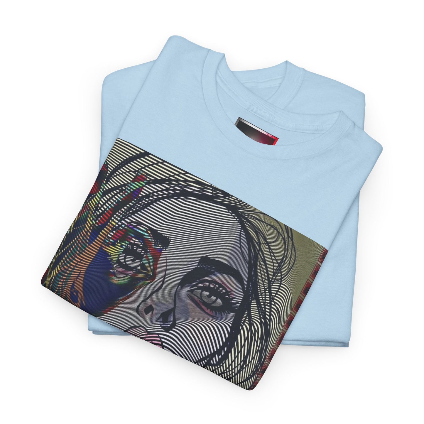 T-Shirt — Abstract Illuminati Inspired Portrait Art Tee