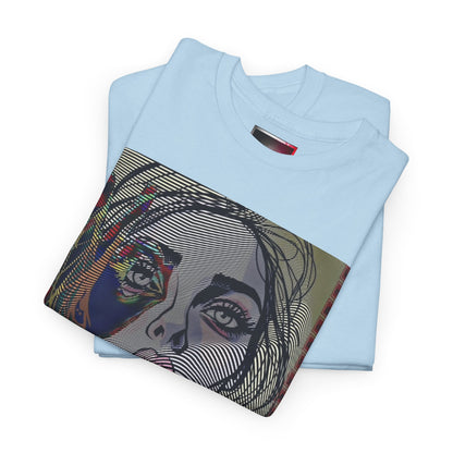 T-Shirt — Abstract Illuminati Inspired Portrait Art Tee
