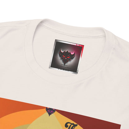 Earth-Inspired Unisex Heavy Cotton Tee - 'The Only Bitch You Can't Ghost'