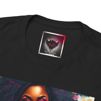 Empowered Art Unisex Heavy Cotton Tee - "Locked In" Design BLK