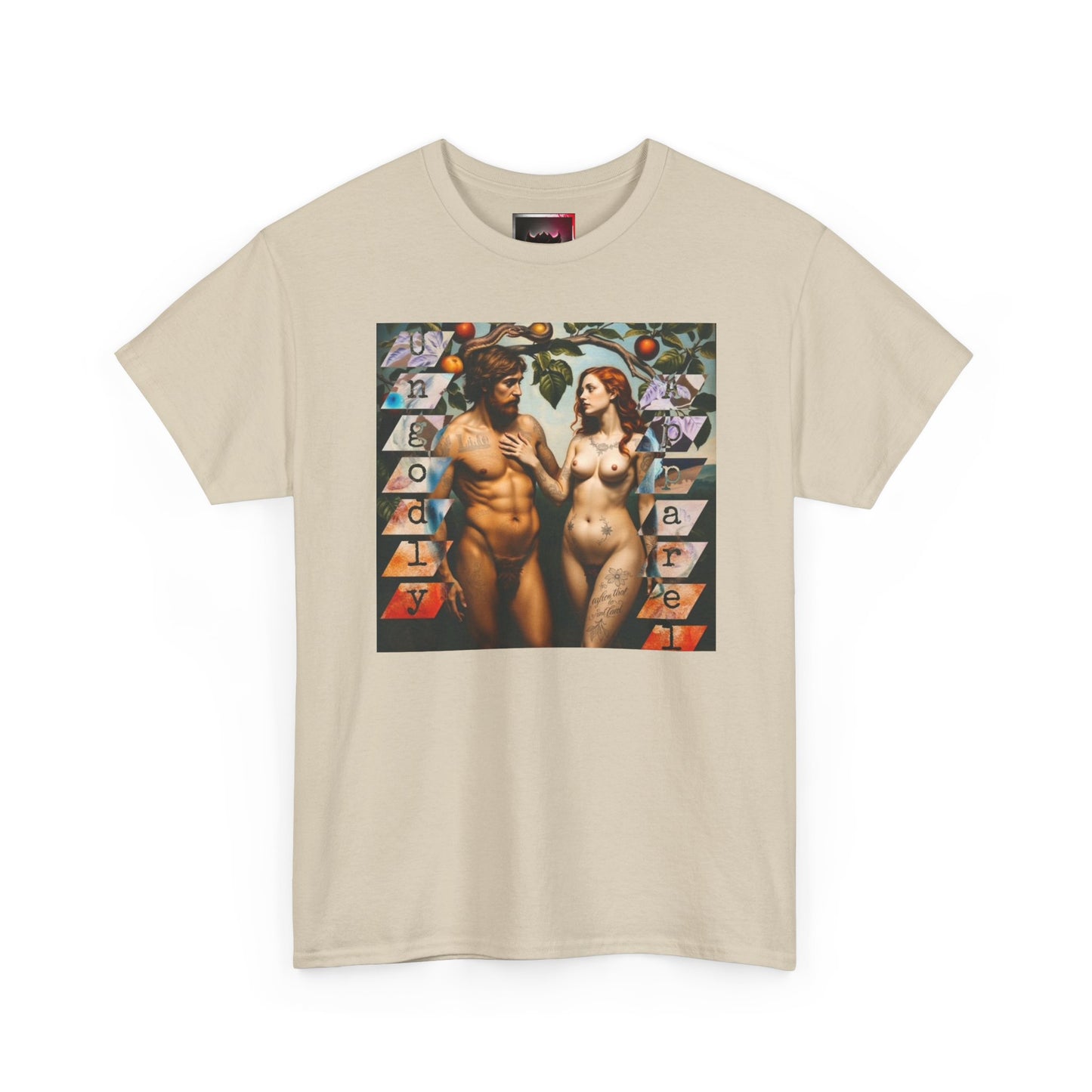 Artistic Renaissance "Garden of Eden" T-Shirt — Vintage Mythology Graphic Tee