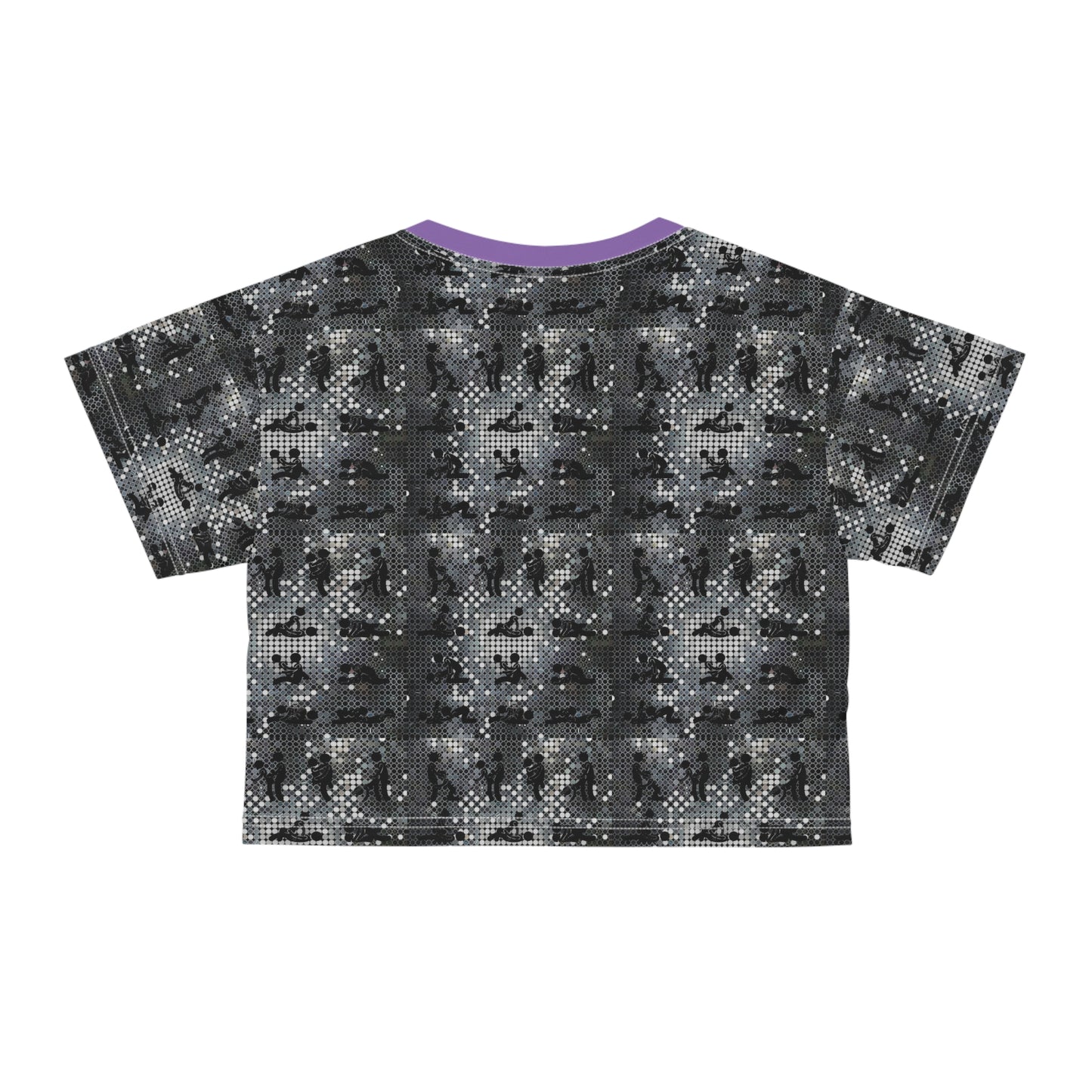 "Ungodly Positions" Edgy Graphic Crop Tee for Trendsetters, Perfect for Streetwear, Festival Apparel, Casual Outfits, or Gift Ideas