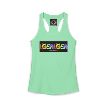 Women's UG colored Pattern Tank Top