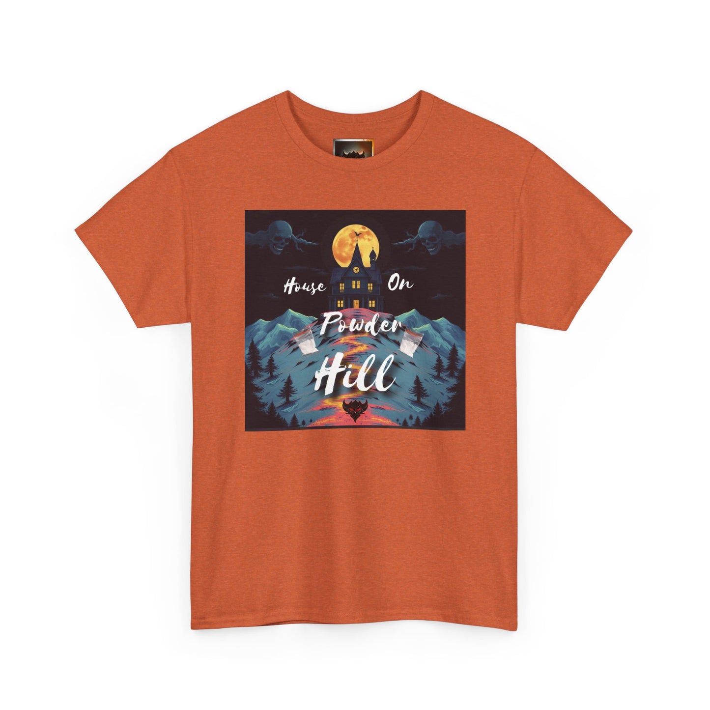 "House on Powder Hill" Inspirational Nature Tee, Adventure Shirt, Mountain Lover Gift, Outdoor Graphic Tee, Travel Shirt, Camping Apparel