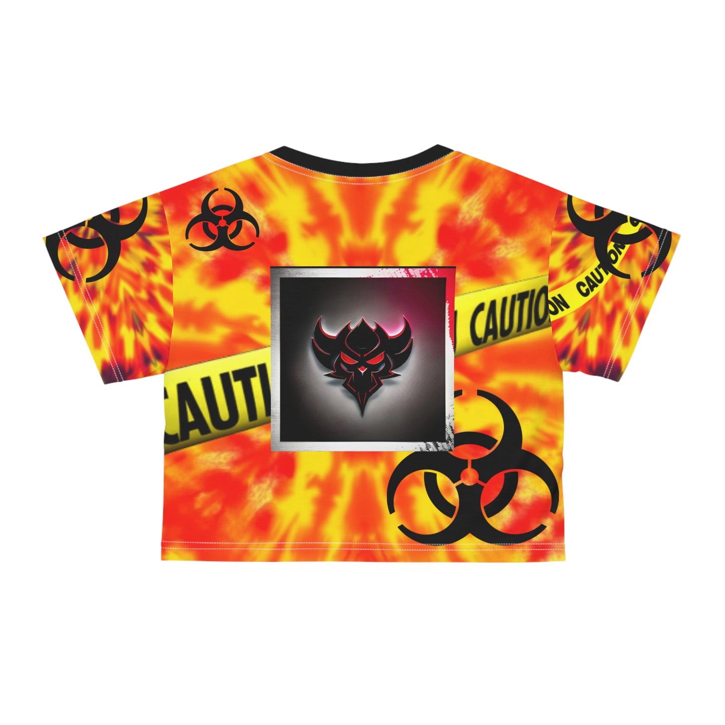 "Toxic" Bold Crop Tee, Edgy Graphic Top, Statement Shirt, Festival Fashion, Unique Gift Idea