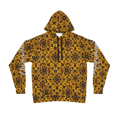Sunflower Patterned Athletic Hoodie - Unisex Floral Sports Apparel, Gift for Nature Lovers, Trendy Fitness Wear, Casual Spring Style, Unique [...]