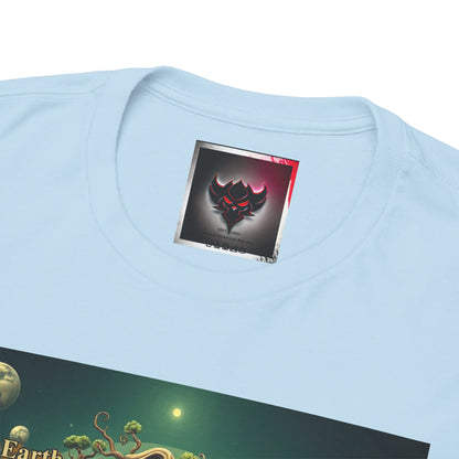 "Mother Earth Doesn't Rush her Reasons, Neither Should You"  Unisex Heavy Cotton Tee - Eco-Inspired Graphic T-Shirt