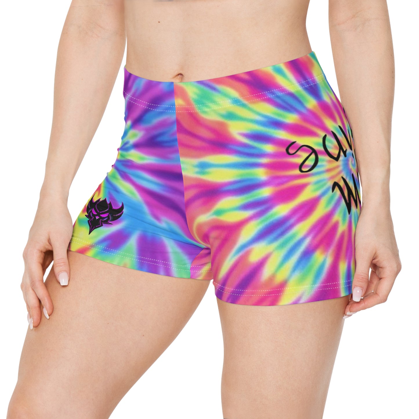 Colorful Tie-Dye Women's Shorts - Perfect for Summer Vibes, Beach Days, Festivals, Casual Wear, and Gifts