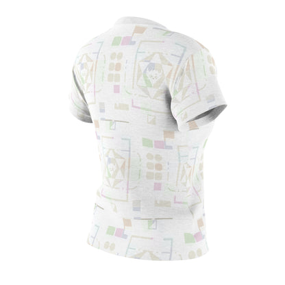 Geometric Pastel Ungodly Apparel Pattern Women's Tee