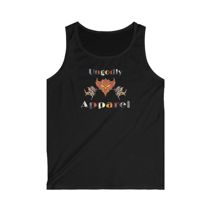 Ungodly Apparel Black Tank Top – Graphic Demon Heart Logo