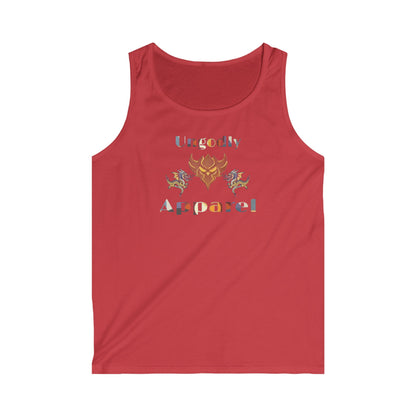 Ungodly Apparel Black Tank Top – Graphic Demon Heart Logo