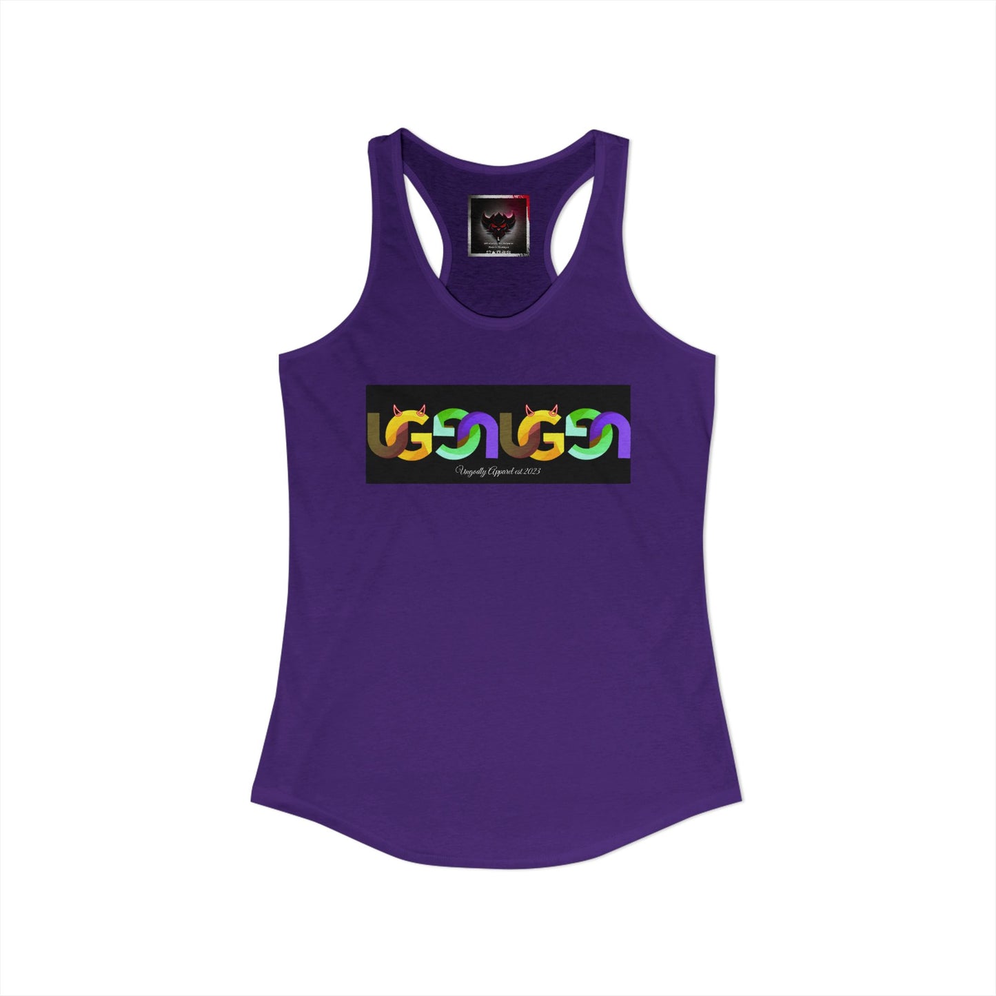 Women's UG colored Pattern Tank Top