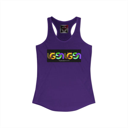 Women's UG colored Pattern Tank Top