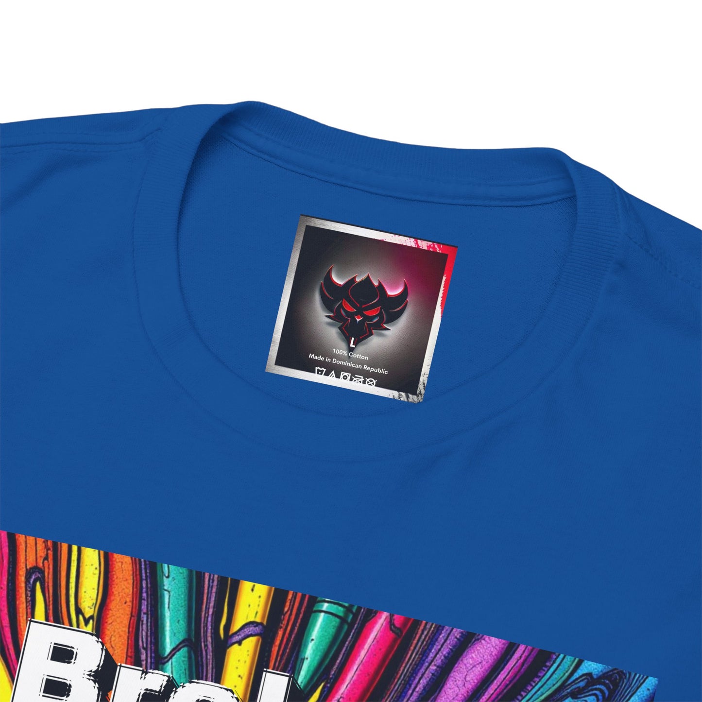 Inspirational Unisex Heavy Cotton Tee - 'Broken Crayons Still Color'