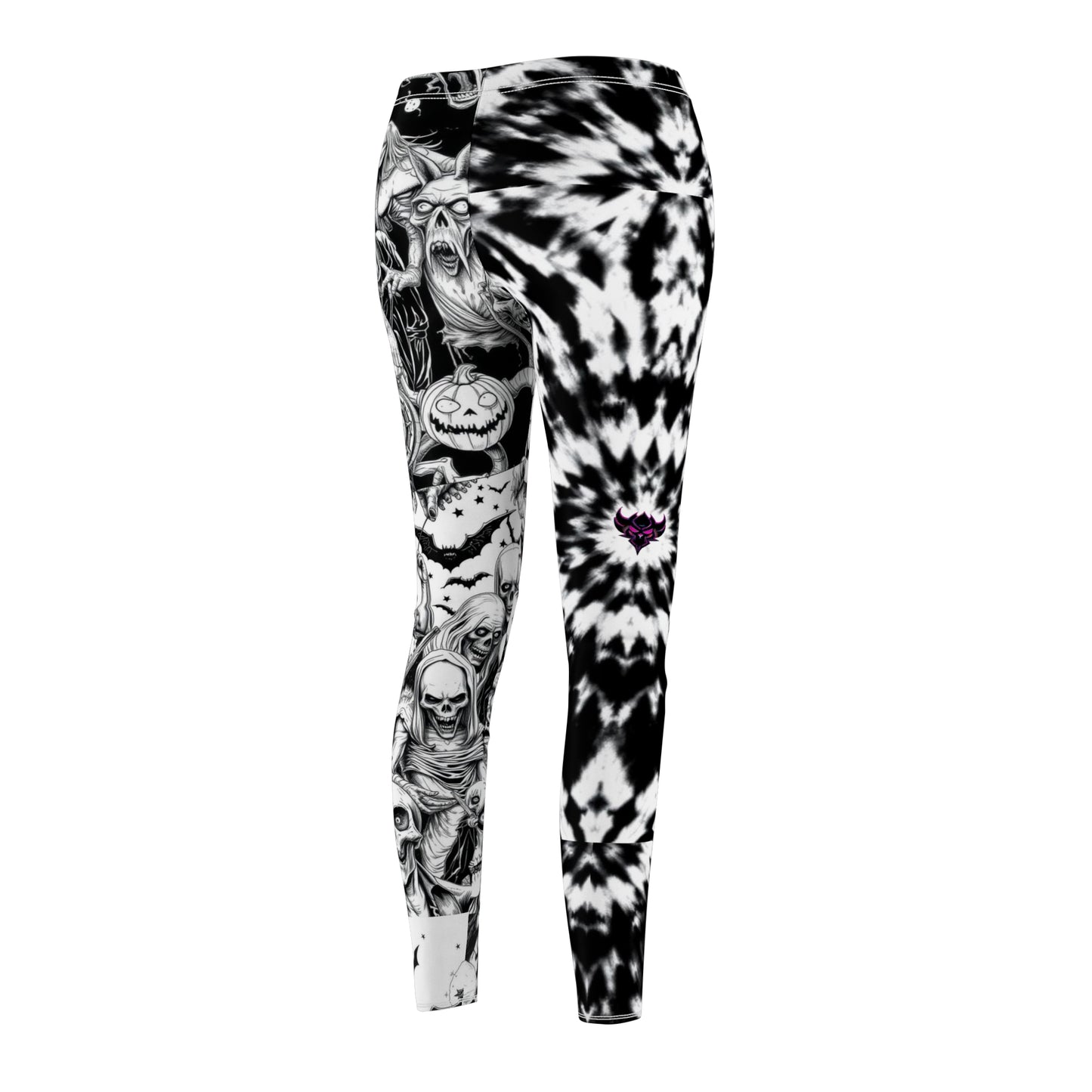 Gothic Halloween Leggings | Spooky Patterned Activewear, Casual Wear, Costumes, Gifts for Her, Fall Fashion
