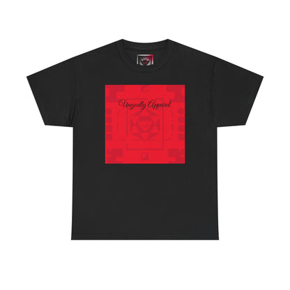 Ungodly Apparel Red Square Graphic Tee