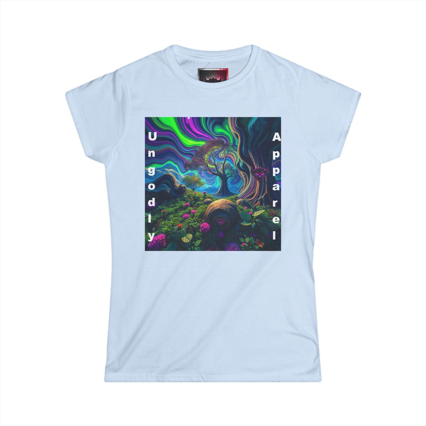 Women’s Softstyle Tee - Ungodly Apparel Artistic Design
