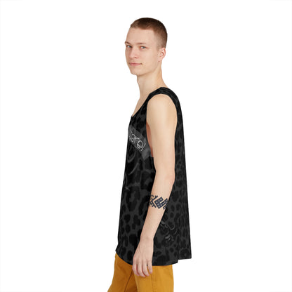 Men's Tank — Black Leopard Ungodly Logo