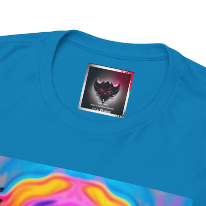 Vibrant Unisex Heavy Cotton Tee - 'If I Go missing, Just Know, I Did It On Purpose' Design