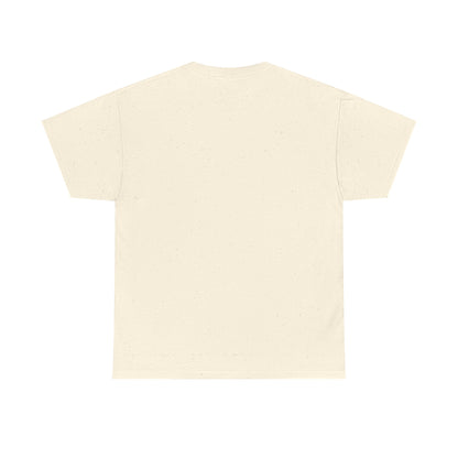 Retro Ungodly Apparel Flame Script Tee — Brown UG Link Pattern Graphic T-Shirt