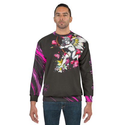 Valentine Cupid Heart Unisex Sweatshirt