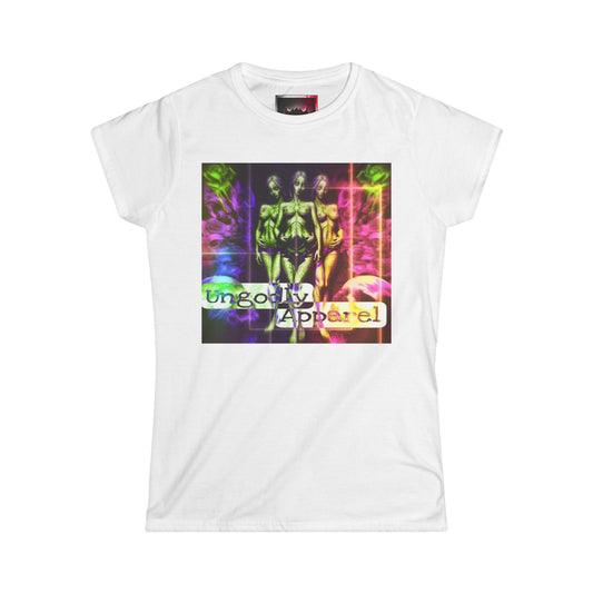 Colorful Women's Softstyle Tee - Ungodly Apparel
