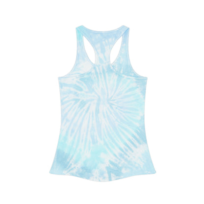 "Ungodly x Apparel Blues" Chill Vibes Tie Dye Tank Top - Perfect for Summer, Festivals, Beach Days, Workout, and Casual Wear
