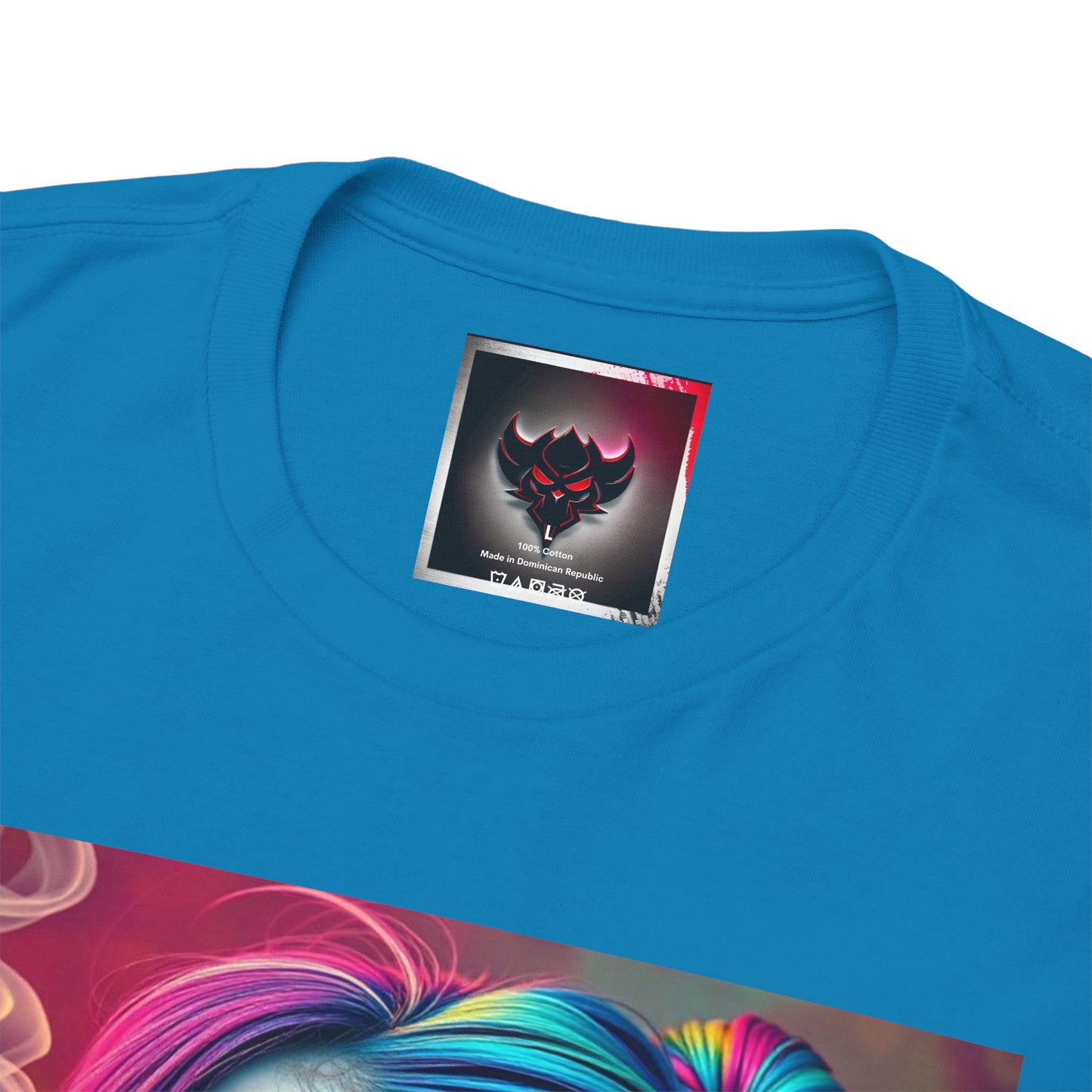 "3rd Eye Dialeted" Unisex Heavy Cotton Tee - Vibrant Art Tee for Creative Souls