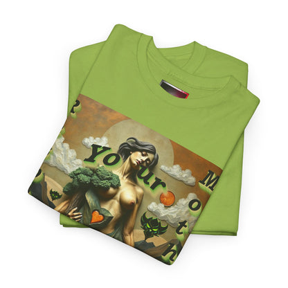 "Respect Your Mother Unisex" Heavy Cotton Tee - Eco-Friendly Graphic T-Shirt