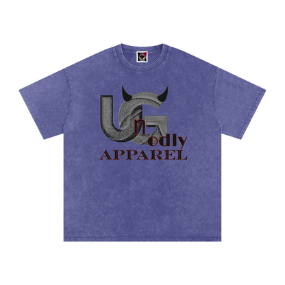 Snow Washed UG Apparel Oversized Cotton T-Shirt
