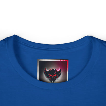 Inspirational Women's Softstyle Tee -"Coloring Outside The Lines Since Day 1"