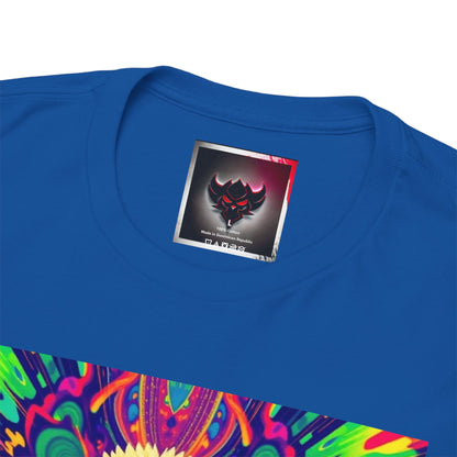 "Perico" Colorful Parrot Unisex Heavy Cotton Tee - Vibrant Tropical Shirt