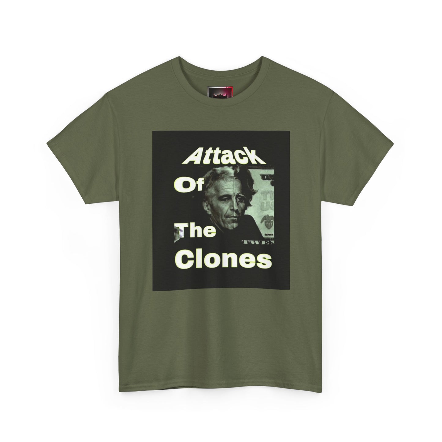 "Attack of the Clonez" Graphic Tee — Retro Sci‑Fi Movie Parody T-Shirt