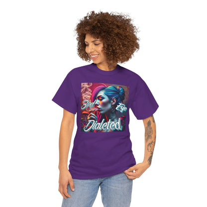 "3rd Eye Dialeted" Unisex Heavy Cotton Tee - Vibrant Art Tee for Creative Souls