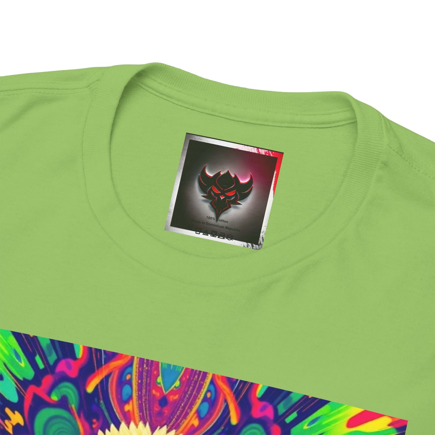 "Perico" Colorful Parrot Unisex Heavy Cotton Tee - Vibrant Tropical Shirt