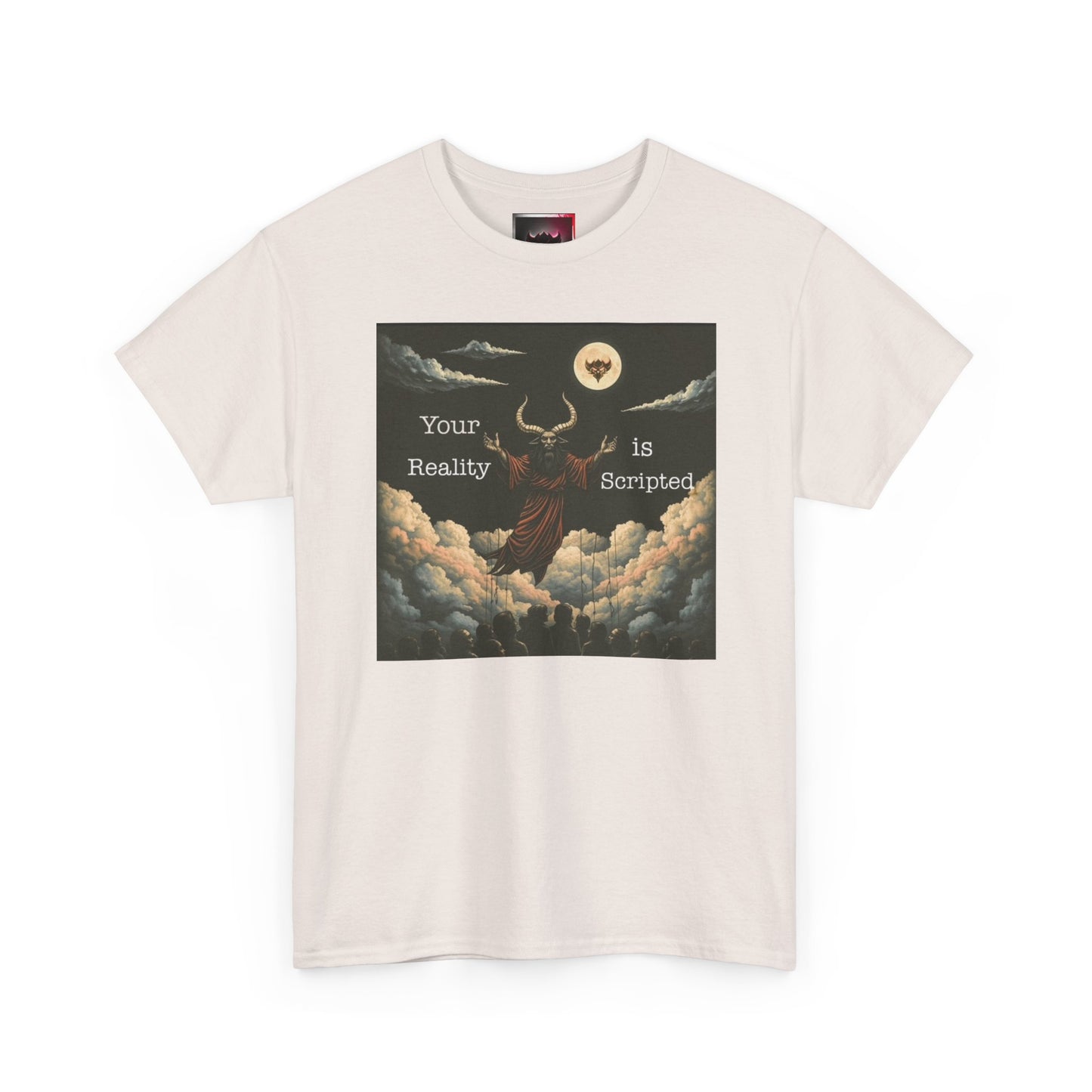 "Baal" Tee — "Your Reality Is Scripted" Graphic T-Shirt