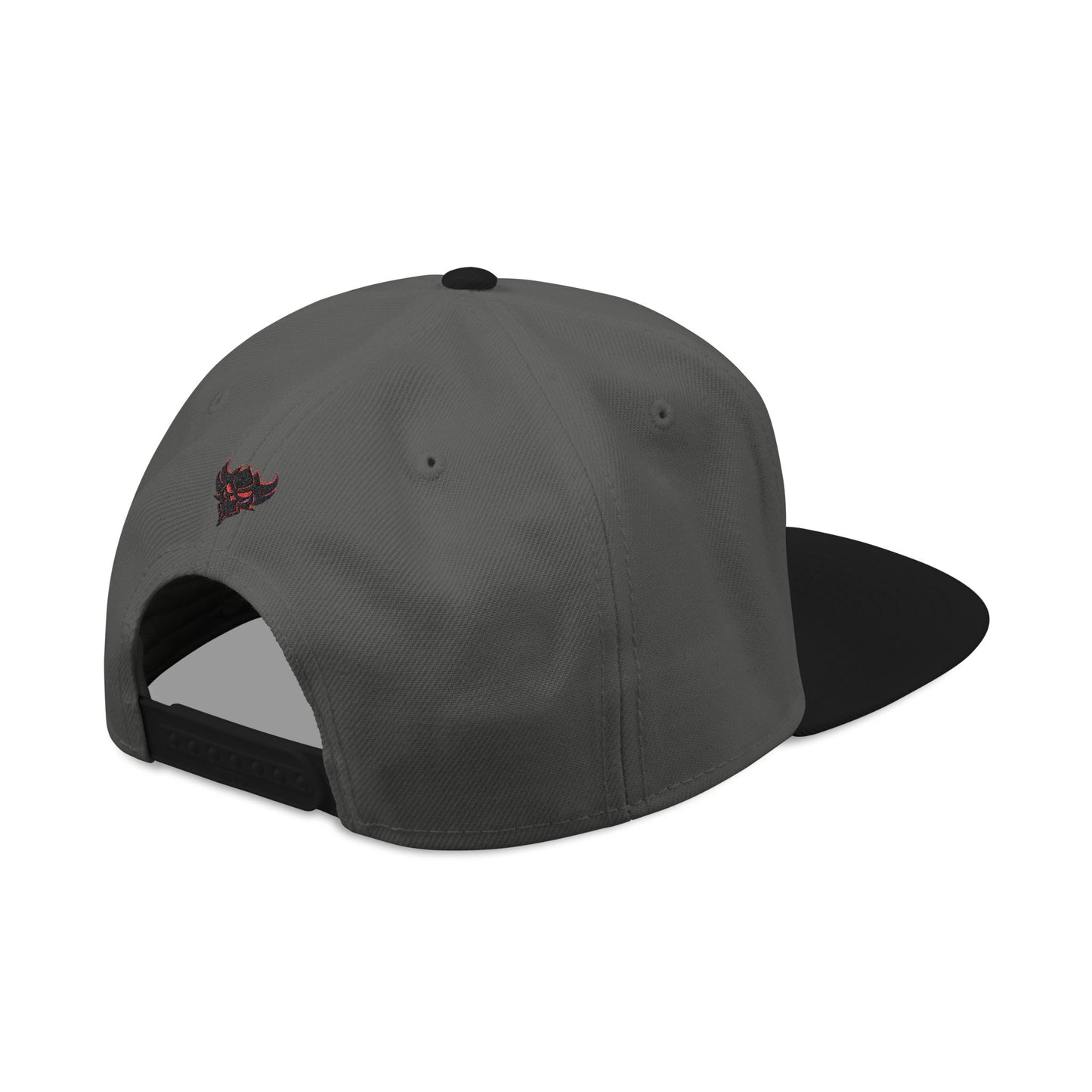 Embroidered Snapback Hat — Retro Sparkle Script