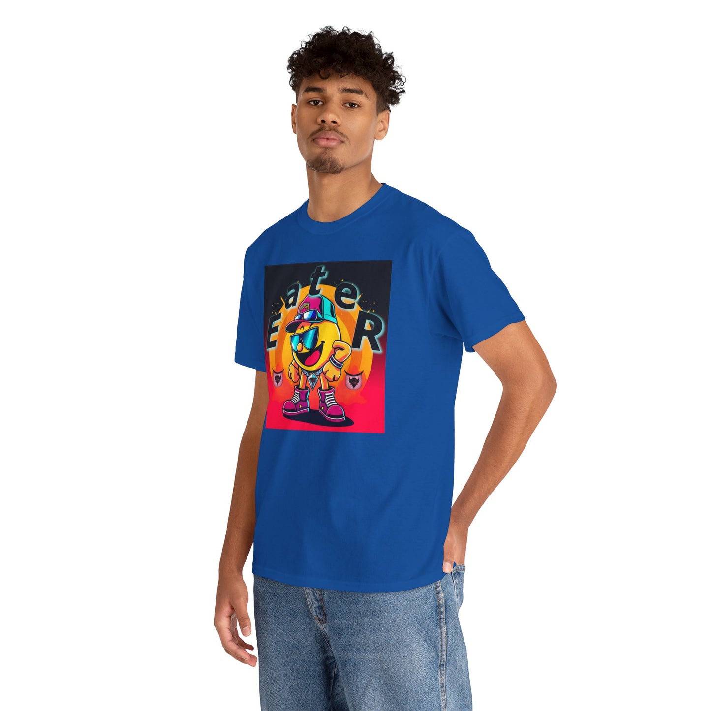 Retro "Eater" Graphic Unisex Heavy Cotton Tee